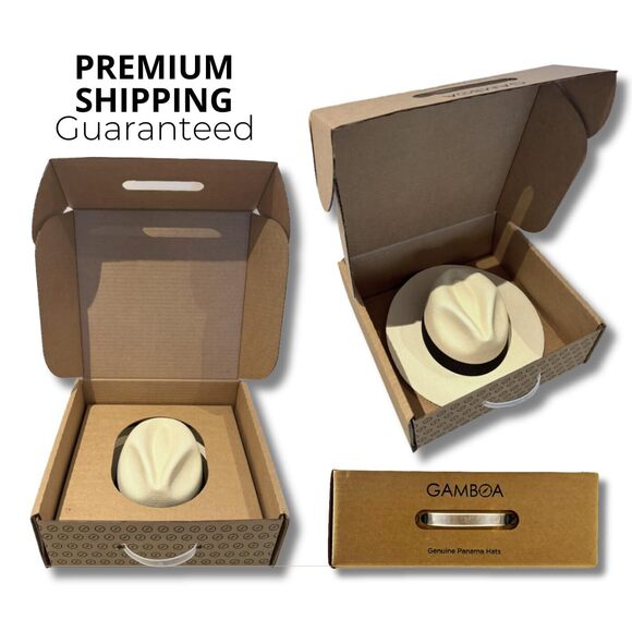 9977 Original Panama Hat + Hat Band For Cowboy And Cowgirl main image 5